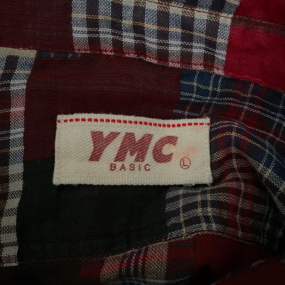 Ymc Multi-Color Long Sleeve 3/4 Button Up - image 6